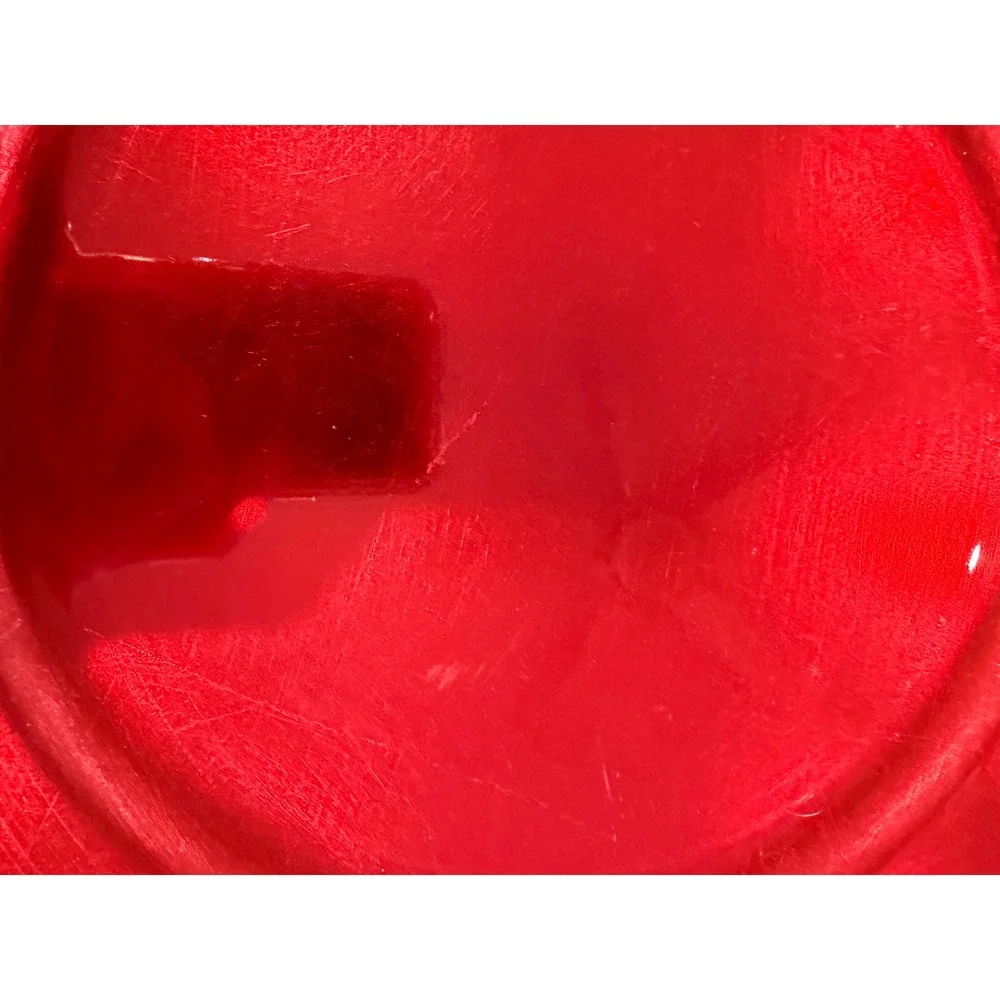 Set of 15 Metallic Red Charger Plates 13 Inch Round Holiday Table Decor Bulk